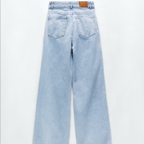 COPY - ZARA high waisted wide leg jeans - Picture 2 of 3